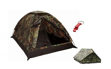 AOS-Outdoor IGLU Zelt BW Bundeswehr Flecktarn Diverse Farben Varianten und Größen zur Wahl Schlüsselanhänger 